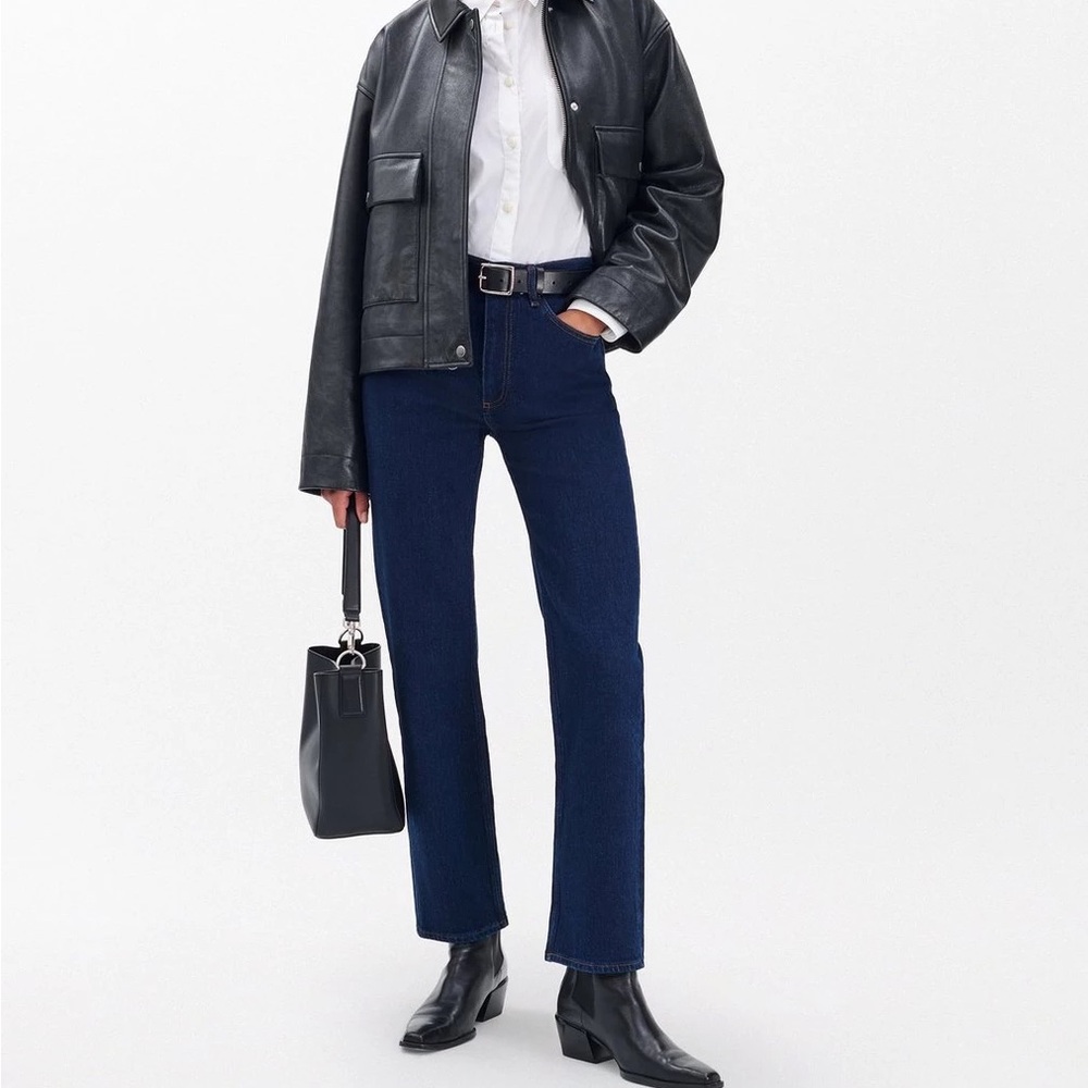 Rag & Bone Harlow mid-rise straight jeans